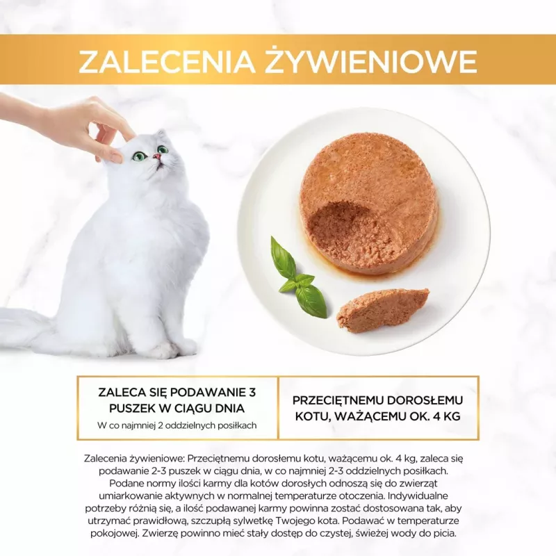 Šlapias kačių ėdalas Purina Nestlé GOURMET Gold Turkija 85 g skardinė suaugusioms katėms, antsvorio formulė