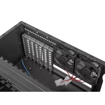 Lanberg SC01-4504-10B modulinis serverinis korpusas Rack (4U)