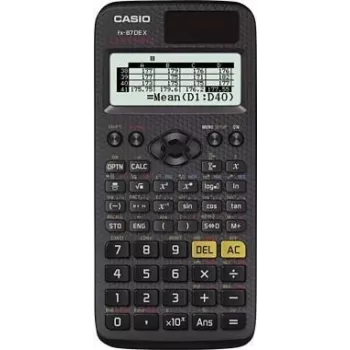 Mokslinis skaičiuotuvas Casio FX-87DE X Kišeninis Juodas