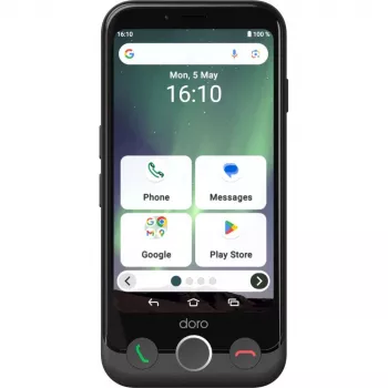 Išmanusis telefonas Doro Aurora A10 4,5 colio 4 GB 64 GB juodas