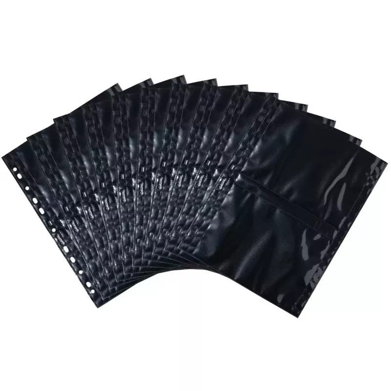 Foto kišenės HERMA Fotophan 13x18 cm gulsčios juodos 10 vnt.