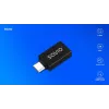 Savio AK-80 vaizdo kabelio adapteris 0 m USB A tipo USB C tipo juodas
