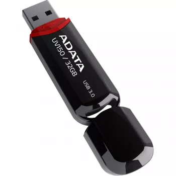 ADATA AUV150-32G-RBK USB atmintukas 32 GB USB Type-A 3.2 Gen 1 juodas