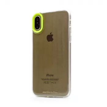 Devia Yonger Series telefono dėklas iPhone XS / X (5,8 colio) geltonas