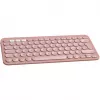 Belaidė klaviatūra Logitech Pebble Keys 2 K380S Tonal Rose Fra BT N/A-CENT-419 UNIV. (920-011805)