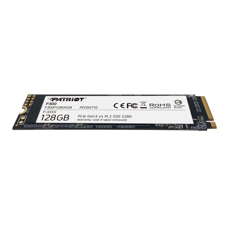 Patriot Memory P300P128GM28 vidinis kietojo kūno diskas M.2 128 GB PCI Express NVMe