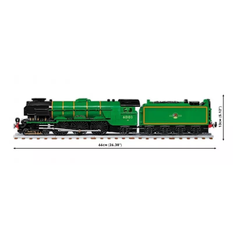 Cobi Flying Scotsman britiškas garvežys, konstruktorius, 1:35, 2677 dalys