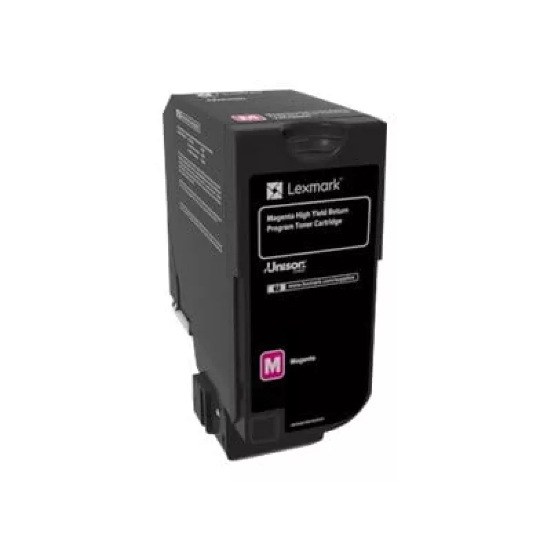 Lexmark 74C2HM0 originalus grąžinamasis tonerio kasetė, magenta, didelio našumo