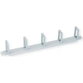 VALUE kabelių tvarkymo juosta - šviesiai pilka RAL 7035 - 1U - 48,3 cm (19 colių)