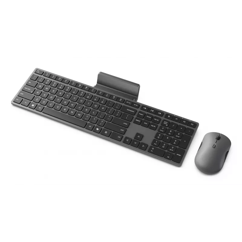 Belaidis klaviatūros ir pelės rinkinys Lenovo 700 Modern Multi-Device (JAV išdėstymas, Bluetooth, Luna Grey)