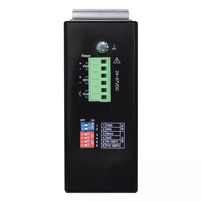 Tripp Lite NGI-S08C2POE8 valdomas Gigabit Ethernet komutatorius su PoE, 8 prievadai, juodas