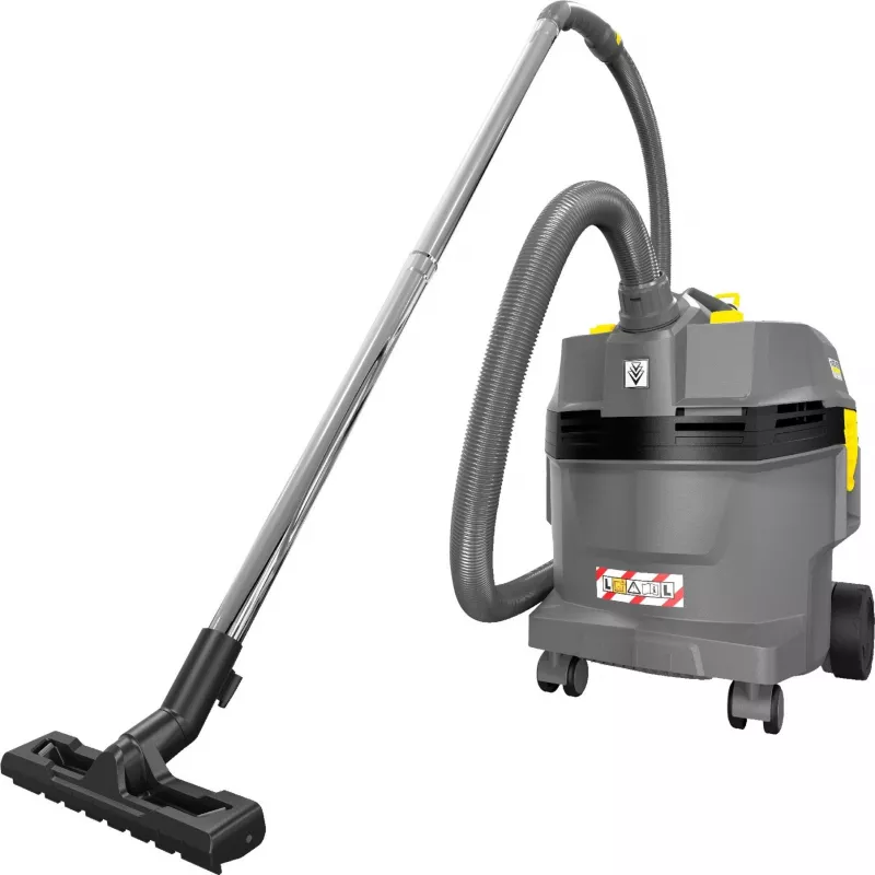 Šlapio ir sauso siurblys Kärcher NT 22/1 Ap L – 22 L, 1300 W, 25,5 kPa vakuumas, 71 l/s oro srautas, 1,9 m žarna, 6 m kabelis