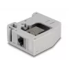 DeLOCK DIN rail adapteris RJ45 lizdas į RJ45 lizdą Cat.6A Pilka