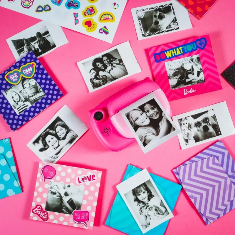 Barbie Print Cam momentinė kamera