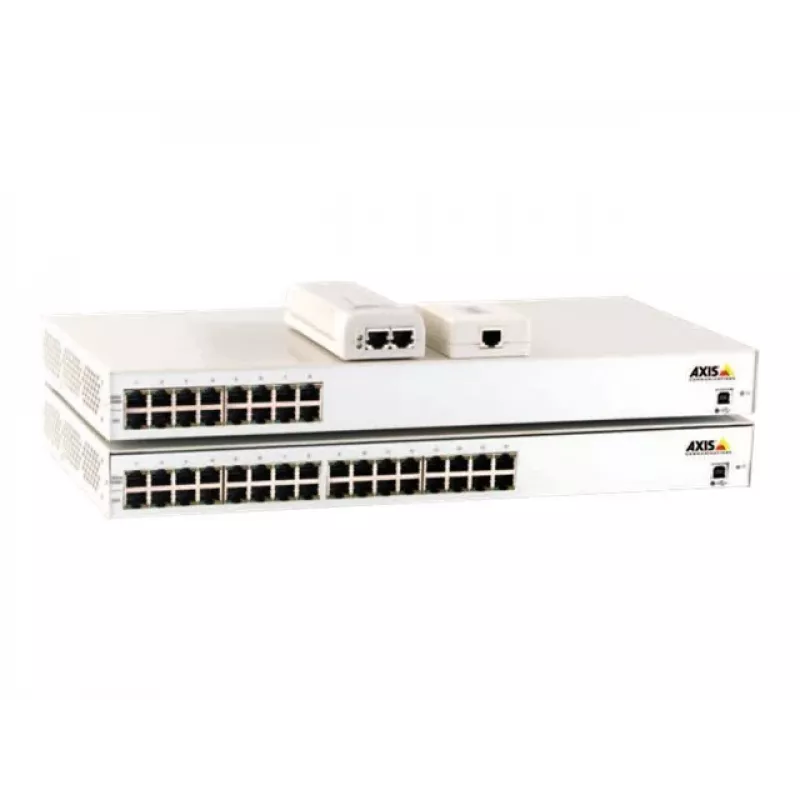 Priedas tinklo kameroms POE Midspan 15W/10Vnt T8120 5026-222 Axis