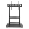 Mobilus stovas televizoriui MANHATTAN 1-ekranui 37–100 col. Juodas VESA 200x200–800x600 Maks. 150 kg