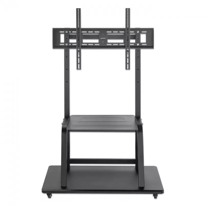 Mobilus stovas televizoriui MANHATTAN 1-ekranui 37–100 col. Juodas VESA 200x200–800x600 Maks. 150 kg