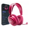Ausinės STEELSERIES Arctis Nova 7X Wireless Gen 2 – belaidės, Bluetooth, uždengiančios ausis, lankeliu, 20–20000 Hz, 325 g, rausvai violetinė