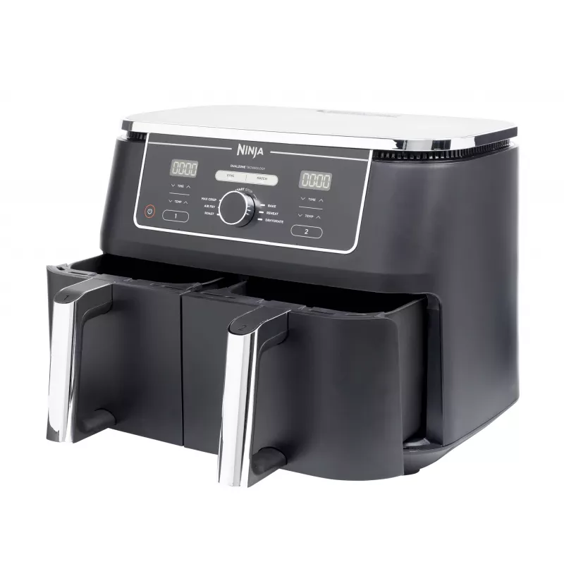 Kepimo krosnelė Ninja AF400EU Double 9,5 L 2470 W Karšto oro gruzdintuvė Juoda