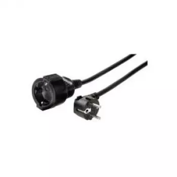 Hama 00047869 ilginimo laidas 3 m 1 kištukinis lizdas Juodas
