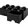 Stalčius LEGO Room Copenhagen Brick 8 juodas – laikymo stalčius LEGO kaladėlėms