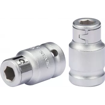 KS TOOLS 1/2 colių bitų adapteris-veržliaraktis, 1/2 x 5/16, 38 mm (911.4351)