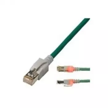 EasyLan CS1OTCDCD0020 - Cat.6 LED Patch Cable DualBoot S/FTP turkiozinis - Laidas - Tinklas