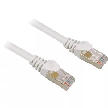 Pataisos laidas RJ45 kištukas > RJ45 kištukas CAT.6 S/FTP (baltas, 1,5 m)