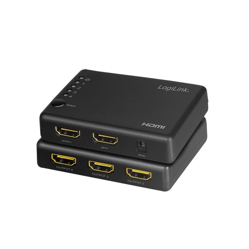 HDMI skirstytuvas 1x4, 4K/30Hz