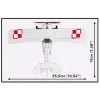 Cobi konstravimo rinkinys Nieuport 17 C.1, 274 detalės, modelio rinkinys