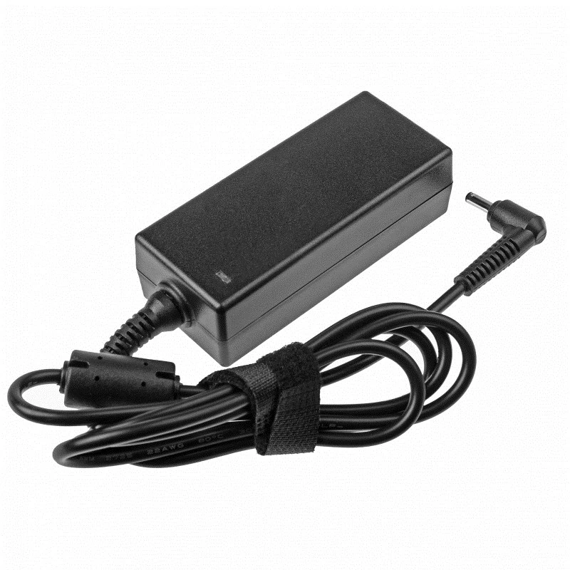 Maitinimo adapteris Green Cell AD40P 45W nešiojamiesiems kompiuteriams, 19V 2.37A, AC-DC, 100–240V įėjimas, juodas