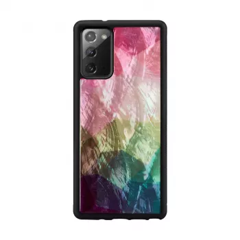 Apsauginis dėklas iKins Samsung Galaxy Note 20 – vandens gėlė, juodas