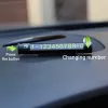 Laikinoji automobilio stovėjimo kortelė Tellur TLL171251 – metalo juoda, rodo du telefono numerius
