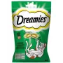 Kačių skanėstai Dreamies su katžole 60 g – traškūs kąsneliai su mėsos skoniu