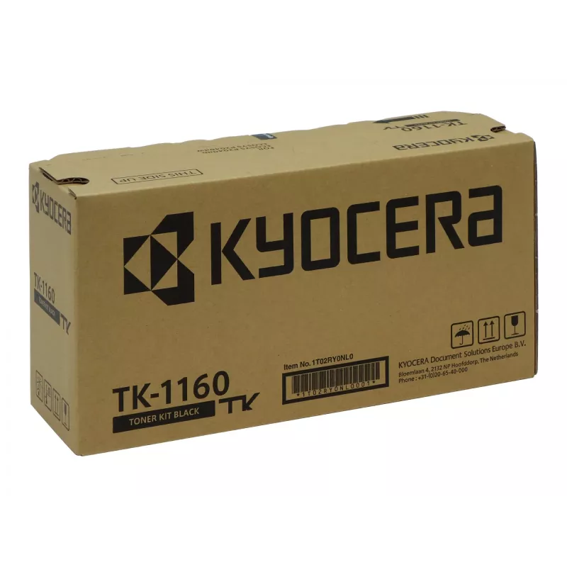 KYOCERA TK-1160 originali juoda kasetė, 1 vnt.