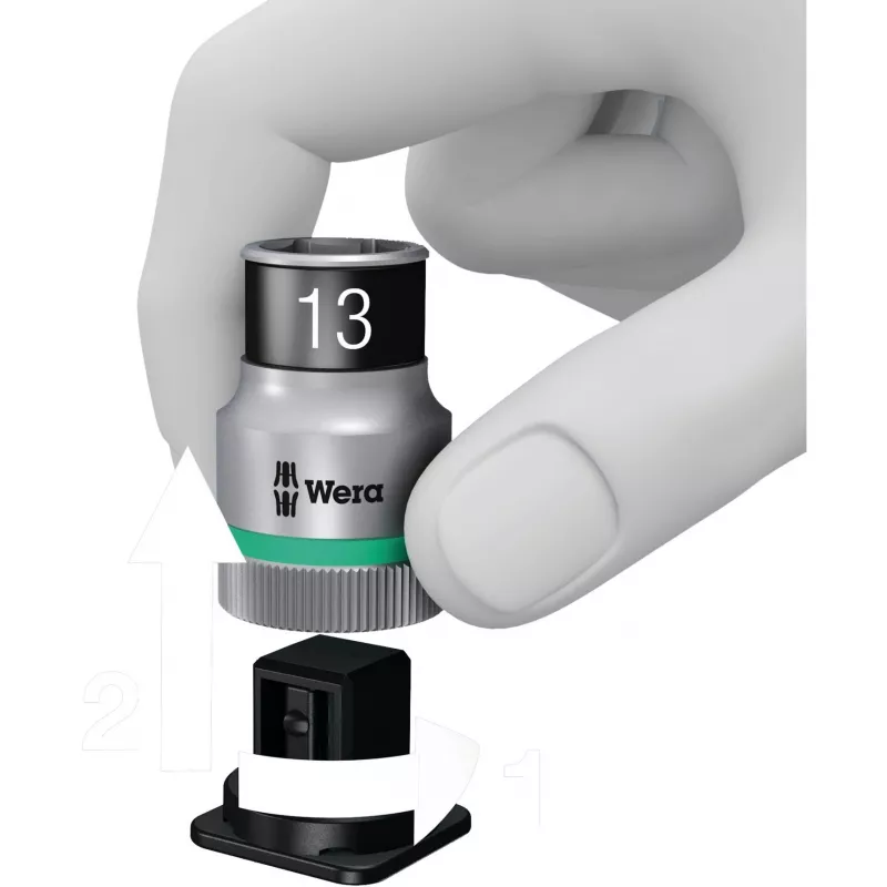 Veržlių antgalių rinkinys Wera 8790 HMC HF 1 Zyklop 10 vnt