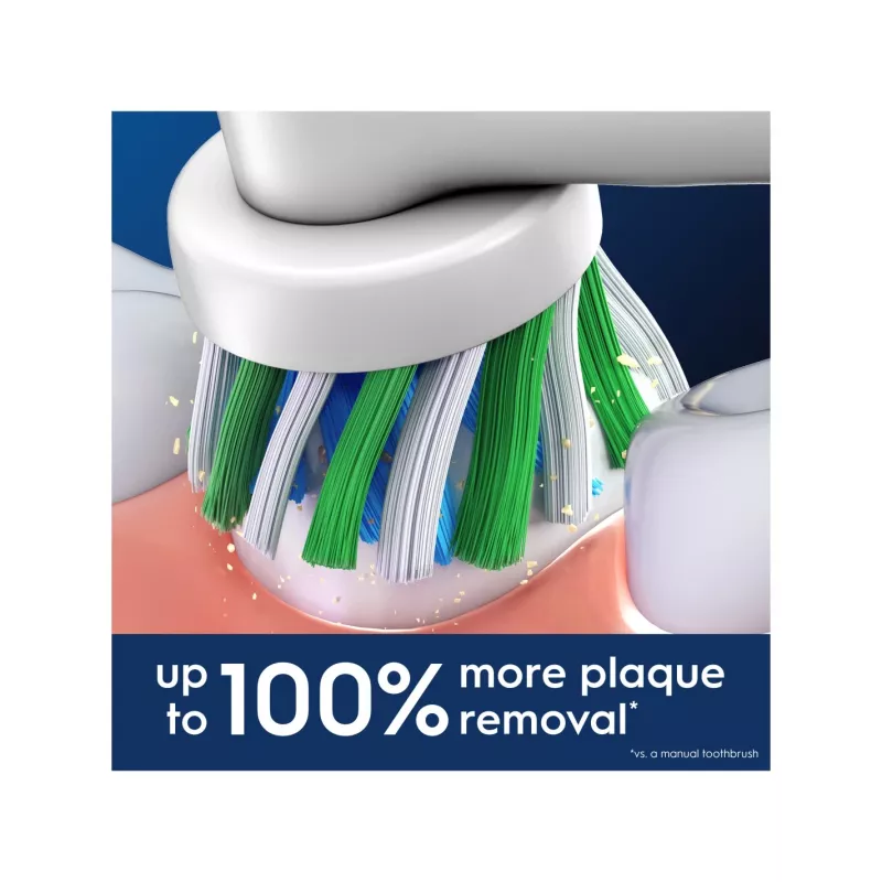 Oral-B Pro CrossAction keičiamos šepetėlių galvutės, 4 vnt.