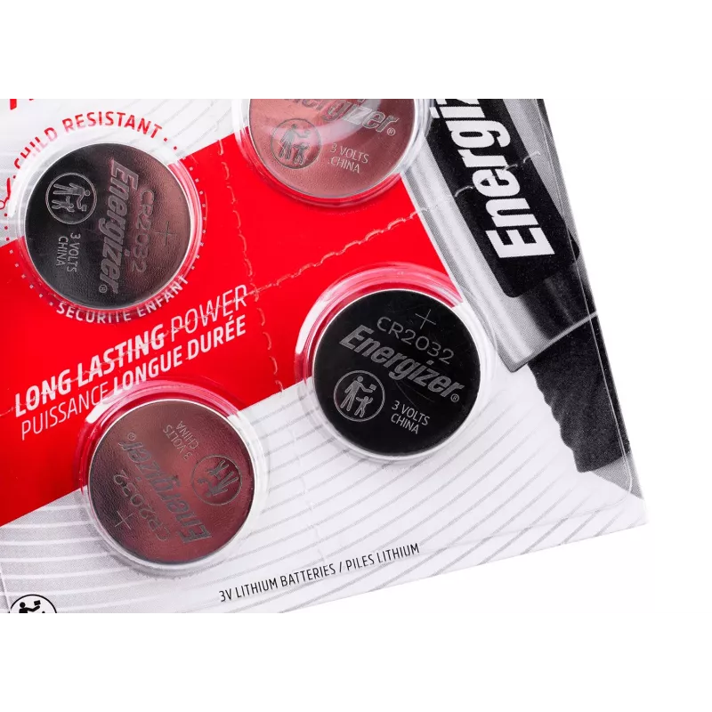 Energizer baterija specializuota CR2032, 4 vnt., 3V, ECO