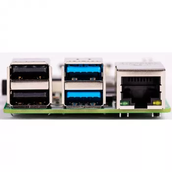 Raspberry Pi 4 Model B vienos plokštės kompiuteris, Broadcom BCM2711 / 1.5 GHz, RAM 2 GB, 802.11a/b/g/n/ac, Bluetooth 5.0 (Raspberry-PI-4-2GB)