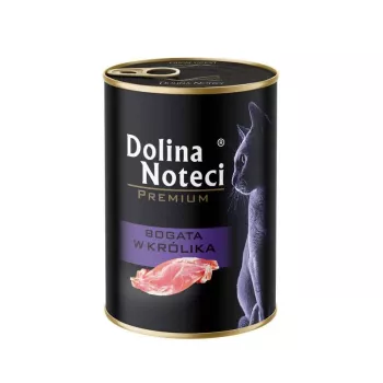 Šlapias kačių ėdalas Dolina Noteci Premium Rich in rabbit 400 g
