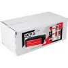 Įrankių dėžė YATO YT-09107 metalinė 495x252x180 mm, juoda/raudona, 6 kg, 2 skyriai, užrakinama