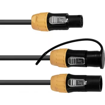 Adapterinis kabelis EUROLITE 30235009 IP T-Con (kištukas) į 2× T-Con (lizdas) — signalo šakojimo kabelis