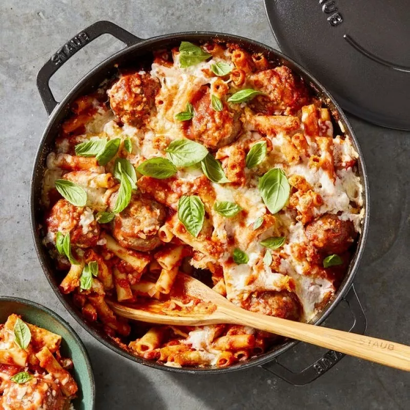 ZWILLING STAUB BRAISERS apvali keptuvė 28 cm, juoda, dugno Ø 22,2 cm