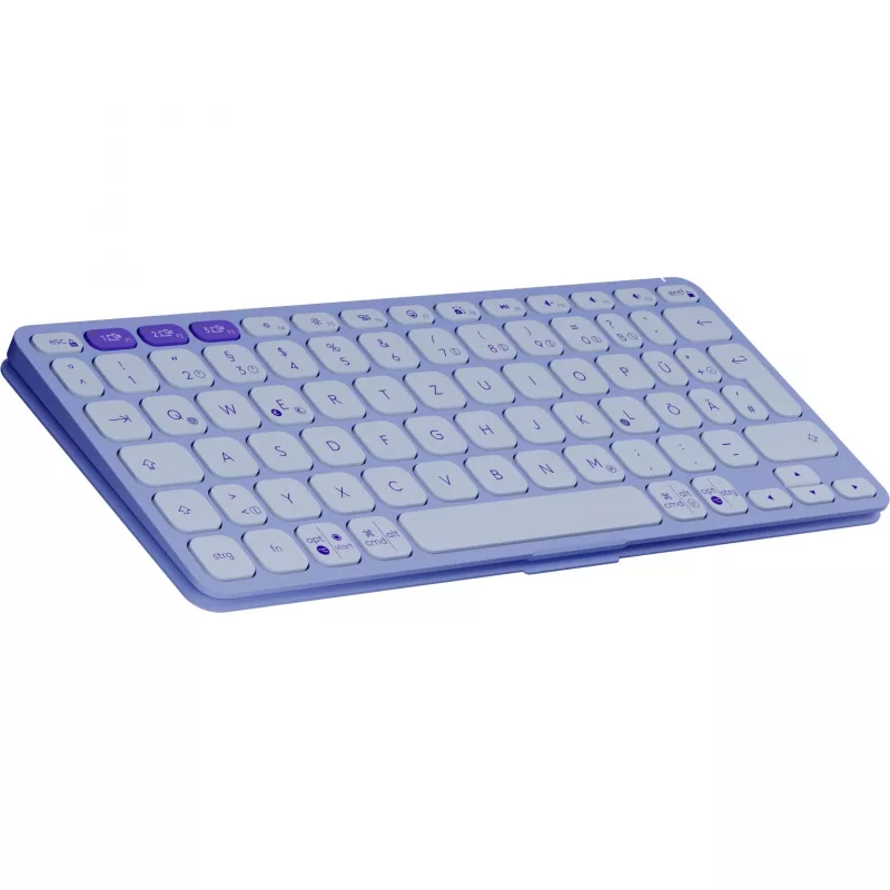 Logitech Keys-To-Go 2, alyvinė (Flieder), Bluetooth, Vokiškas išdėstymas, 920-012966