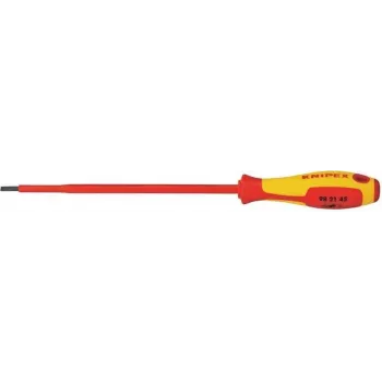 Knipex VDE atsuktuvas su plyšine galvute 4,5 mm 180 mm DIN EN 60900 (98 21 45)