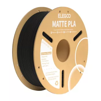3D spausdinimo gijos PLA Matte ELEGOO (juoda)