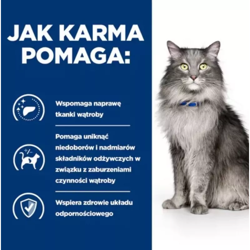 HILL'S Prescription Diet Liver Care - sausas kačių ėdalas - 1,5 kg