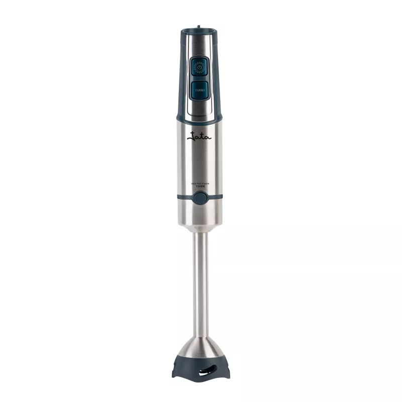 Jata JEBT1854 rankinis trintuvas, 1500 W, 14500 aps./min, nerūdijančio plieno peiliai, Turbo, nerūdijantis plienas / pilkos spalvos