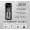 Caso Turbo Hot Water Dispenser HW 616 | Vandens dozatorius | 2600 W | 2,5 L | Plastikas/Nerūdijantis plienas | Juoda/Nerūdijantis plienas