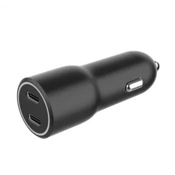 Gembird TA-UC-C2PD40-CAR-01 automobilinis maitinimo adapteris, juodas